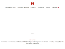 Tablet Screenshot of echaurren.com